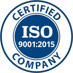 ISO 9001:2015 Certified Company
