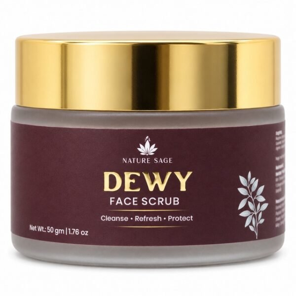 Nature Sage Dewy Face Scrub 50 g jar