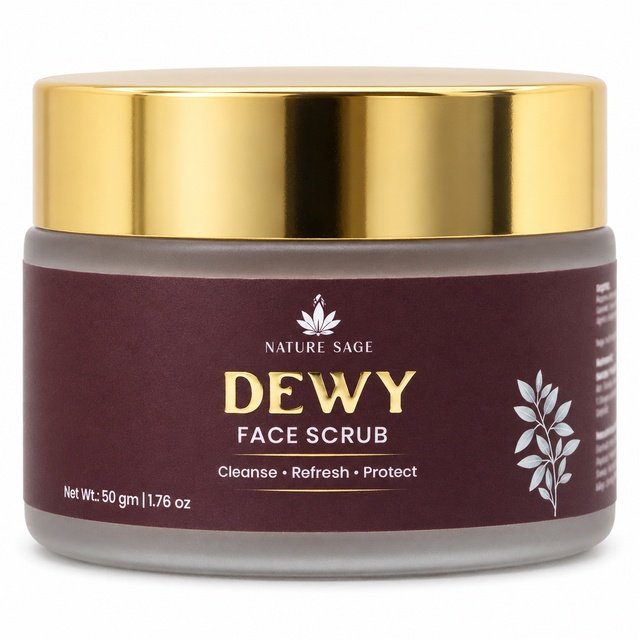 Nature Sage Dewy Face Scrub 50 g jar
