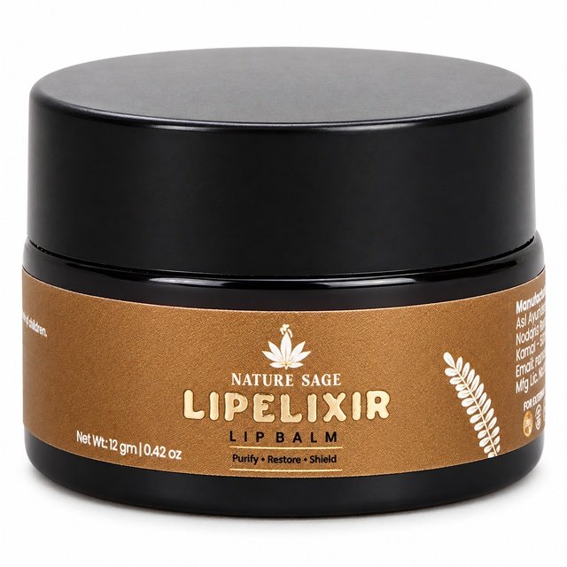 Nature Sage Lip Elixir lip balm 12 g jar