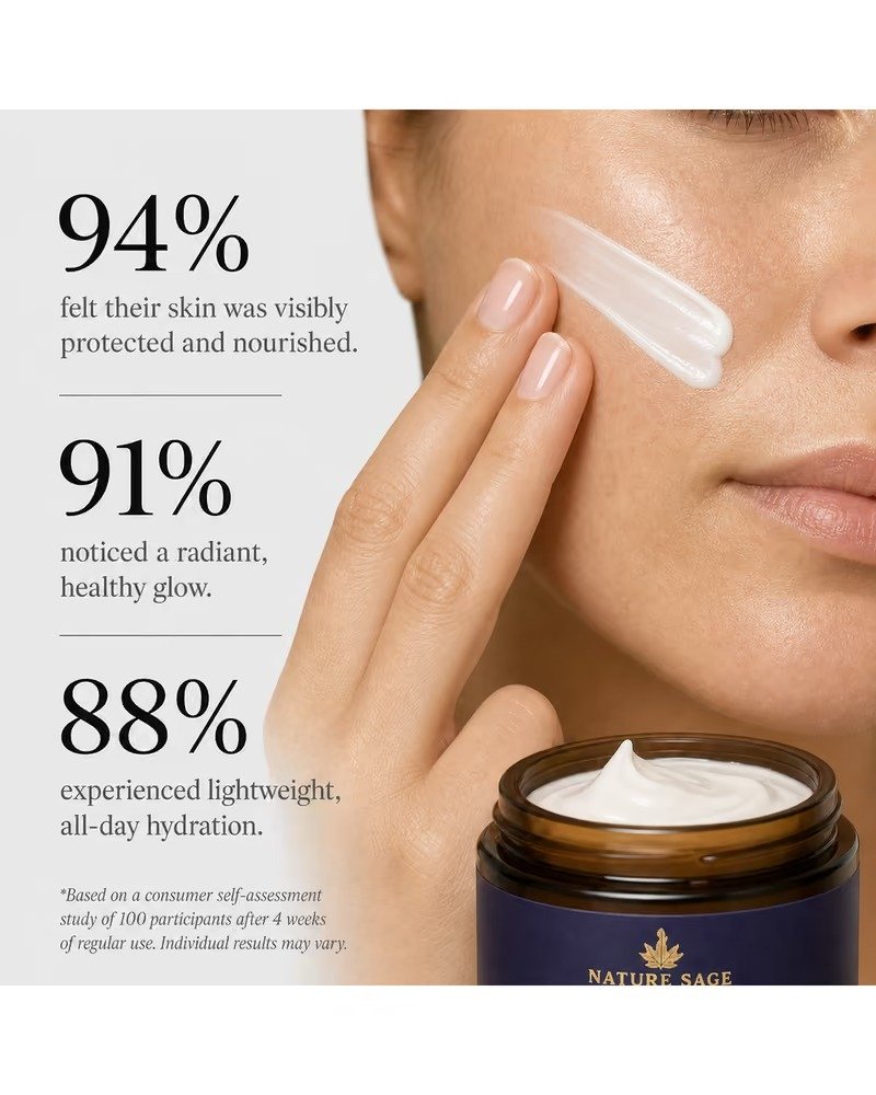 Nature Sage Surya Kavach Cream with SPF - consumer self-assessment study